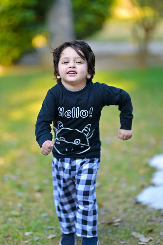 Hello Cow Kids Wear