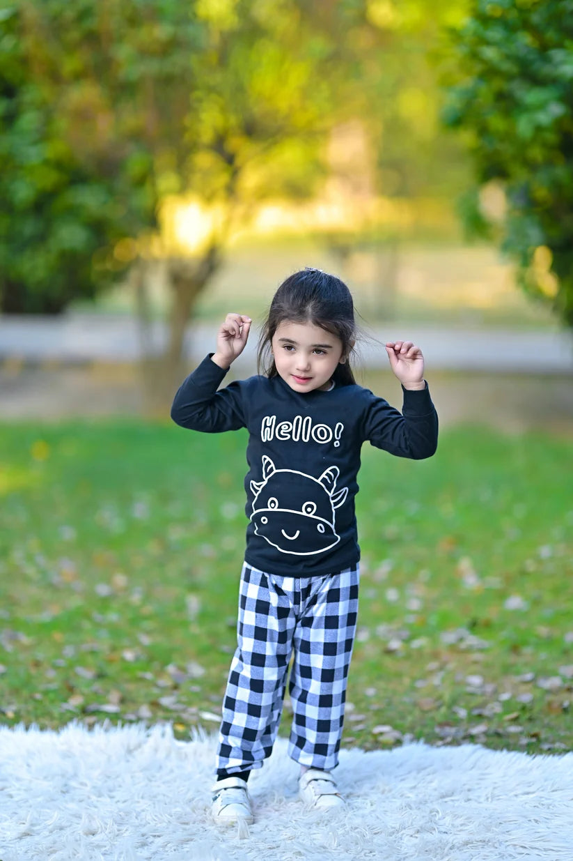 Hello Cow Kids Wear