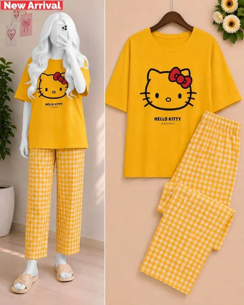 Hello Kitty Dream Yellow PJ Set