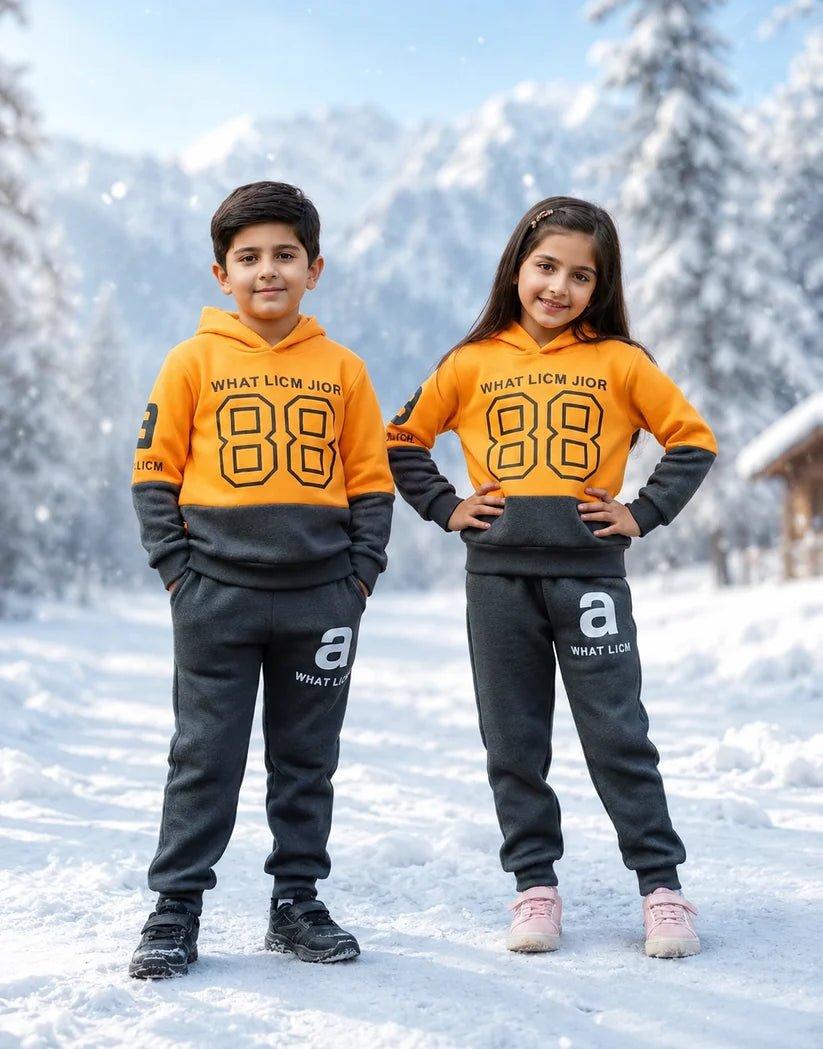 Yellow 88 Kids Winter Suit